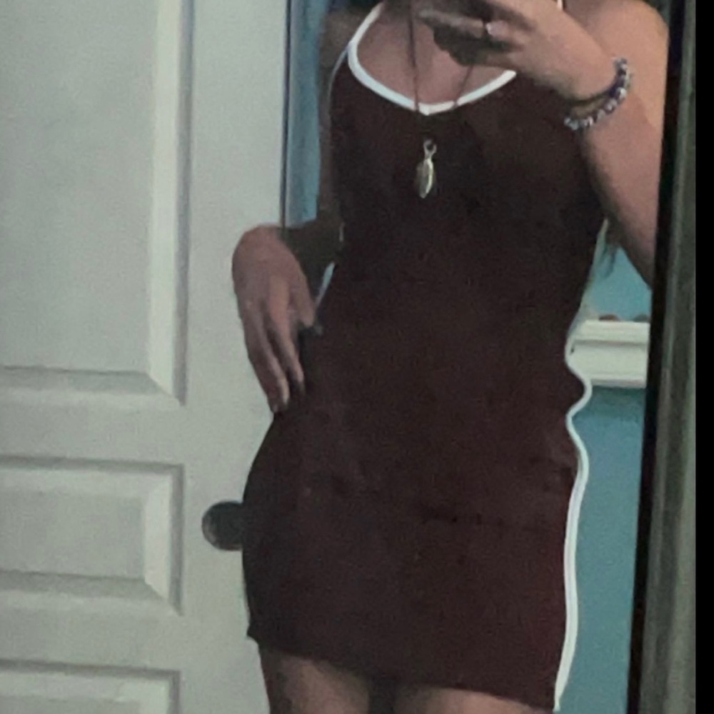 Bijou Apparel Maroon Dress!!
